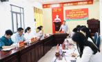 Ban Thường vụ Đảng ủy xã Nghĩa Đàn tổ chức phiên họp đầu tiên